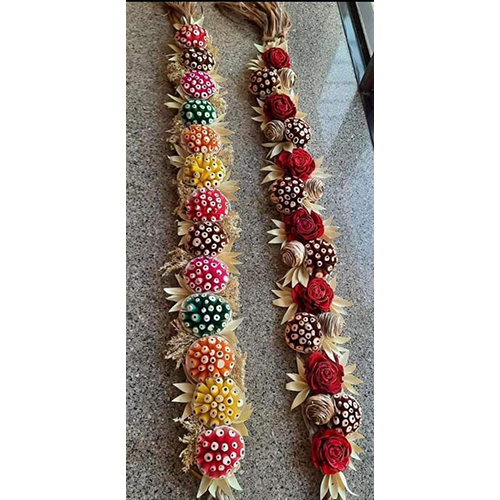 Solawood Bandhanwar Flower - Handmade Sola Material, Various Sizes Available - Durable, Non-Toxic Home Decoration