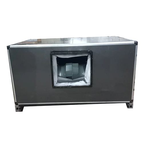 Single Skin Air Handling Unit - Stainless Steel, Customized Size, 220V Electric Power | 1-Year Warranty, Ideal for Industrial Use