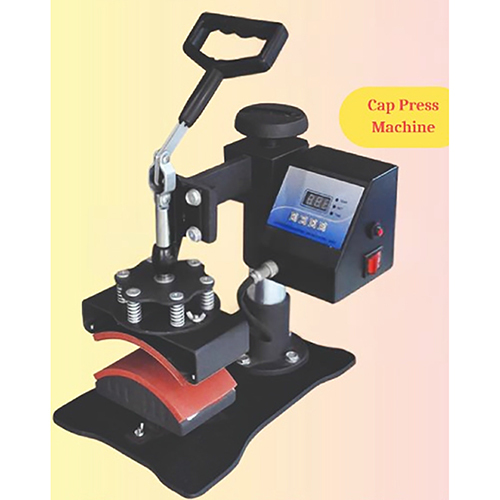 Cap Press Machine - Color: Black