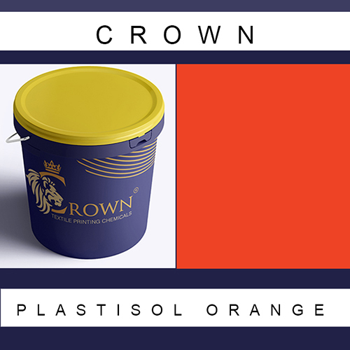 Plastisol Orange Phthalate Free Ink - Application: Screen Printing