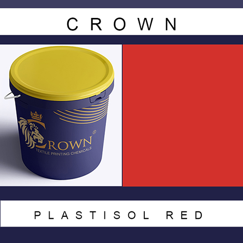 Plastisol Red Phthalate Free Ink - Application: Screen Printing