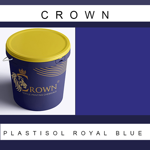 Plastisol Royal Blue Phthalate Free Ink - Application: Screen Printing