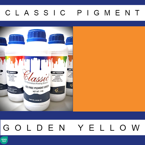 1Kg Golden Yellow Pigment - Application: Paint