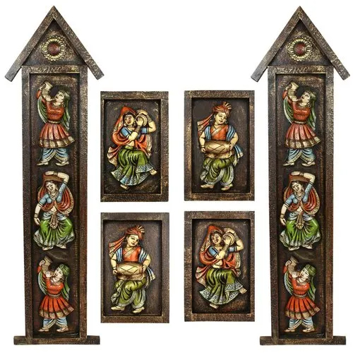 Rajasthani Art fiber wall hanging