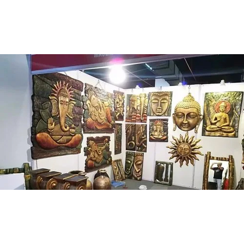 फाइबरग्लास वॉल हैंगिंग, घर के सजावट के सामान, हस्तनिर्मित 3डी में