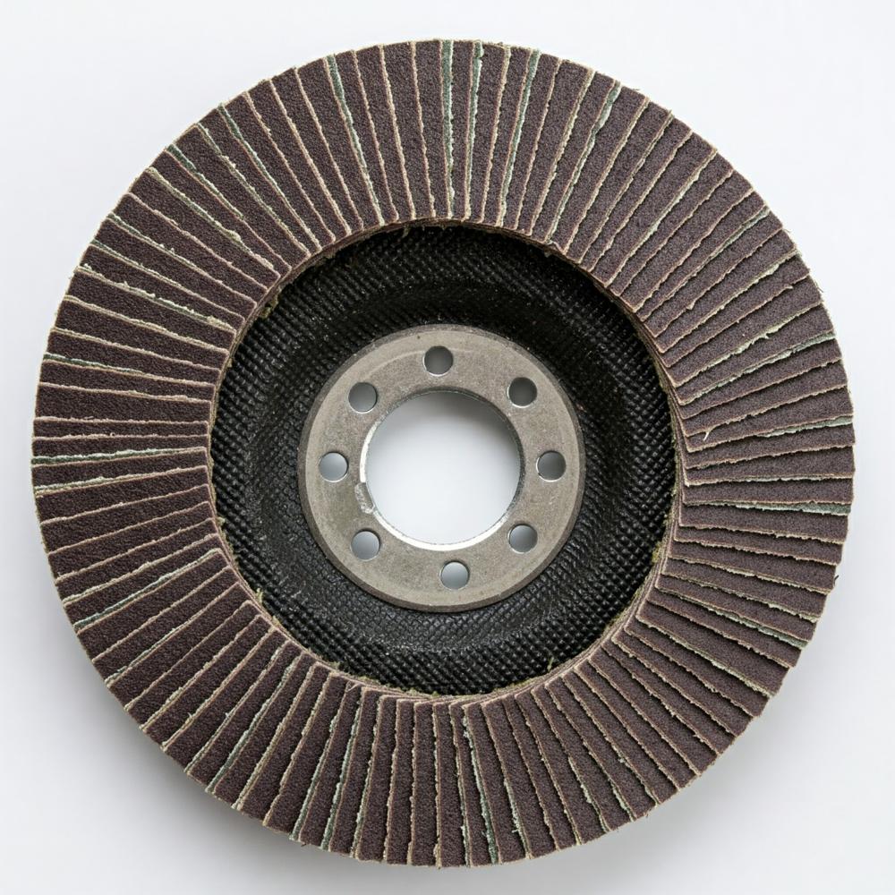 Abrasive Flap Disc - Color: Brown