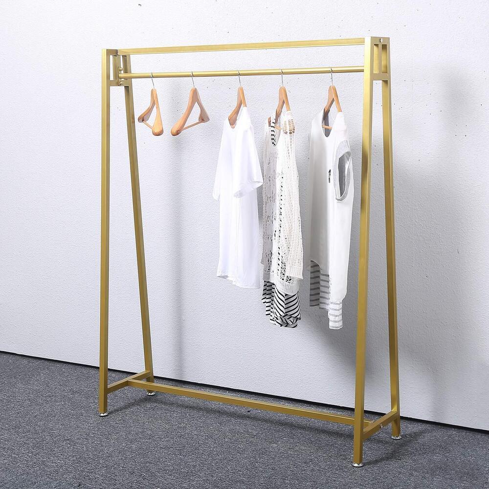 Metal Clothes Rack with Clothing Hanging Rack Organizer for Laundry Drying Rack