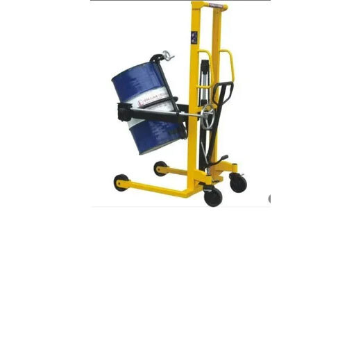 Drum Handling Equipment - Stainless Steel, 1400 Mm Lifting Height | 50 Kg Capacity, Manual Operation, Silent Performance, Minimal Maintenance