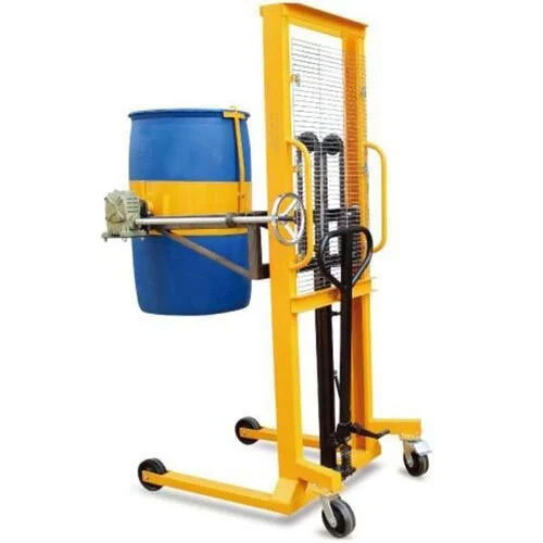Drum Stacker - Stainless Steel, 1190 X 890 X 2000 Mm , 350 Kg Lifting Capacity, Quiet Operation, Minimal Maintenance