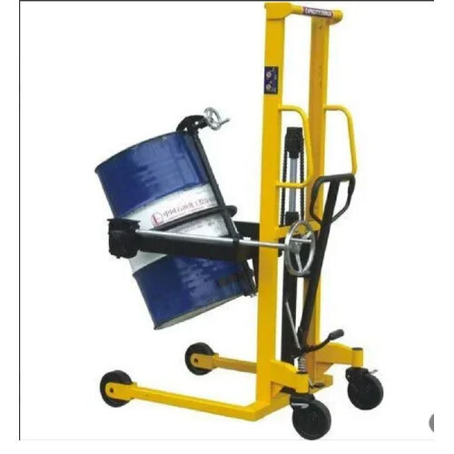 Drum Stacker - Stainless Steel, 1190 X 890 X 2000 Mm , 350 Kg Lifting Capacity, Quiet Operation, Minimal Maintenance