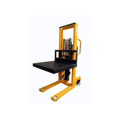 Hydraulic Hand Stacker - Color: Orange