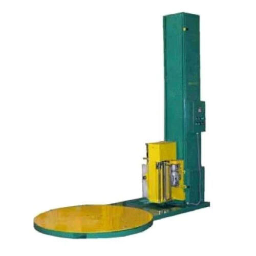 Pallet Stretch Wrapping Machine - Metal, 110mm Turntable Diameter, Green Color | Automatic, Electric Drive, 230 Voltage, 50Hz Frequency