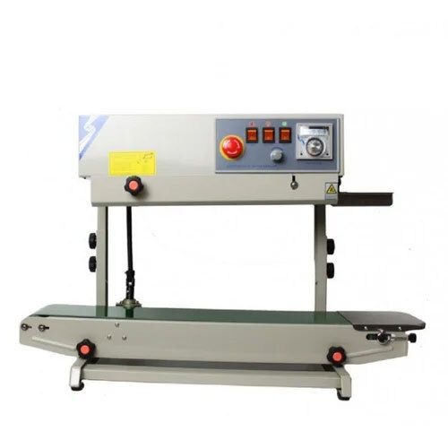 Pouch Packaging Machine - Mild Steel, 200-400 Gram Capacity | Automatic, 1-500 Pouches/hour, Electric Drive, Silver Finish