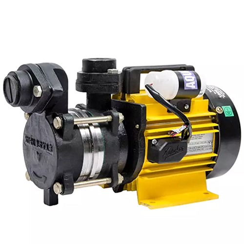 Kirloskar 1 Hp Single Phase Self Priming Monoblock Pump Aqua 100 - Color: Yellow & Black