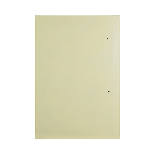 20x29 Inch 2 Door Ivory Wide Wall Mounted Metal Shoe Rack