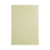 20x29 Inch 2 Door Ivory Wide Wall Mounted Metal Shoe Rack