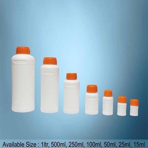 HDPE Alwin White Plastic Bottles