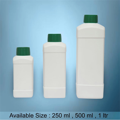 HDPE Amway Square White Plastic Bottles