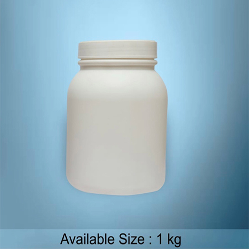 HDPE Protin White Plastic Jar