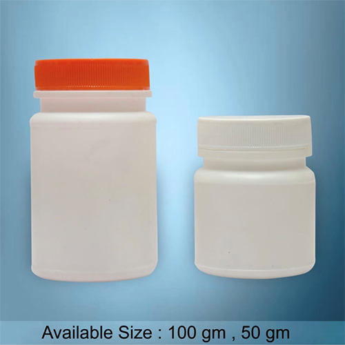 HDPE Ayurvedic Plastic Jar