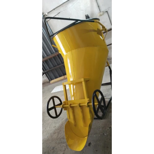 0.5 Cum Concrete Lifting Bucket - Color: Yellow