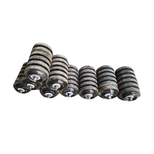 Conveyor Idler Roller - 1000 mm Size, 10-40 kg Weight Range, Sleek Black Finish, Customizable Length for Packaging Solutions