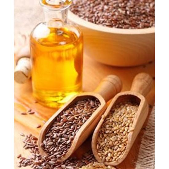 Flaxseed Oil - 98% Purity, Omega-3 Rich Formula | Fragrance Compound, 24-month Shelf Life, Ideal For Adults, Store In Dry Place
