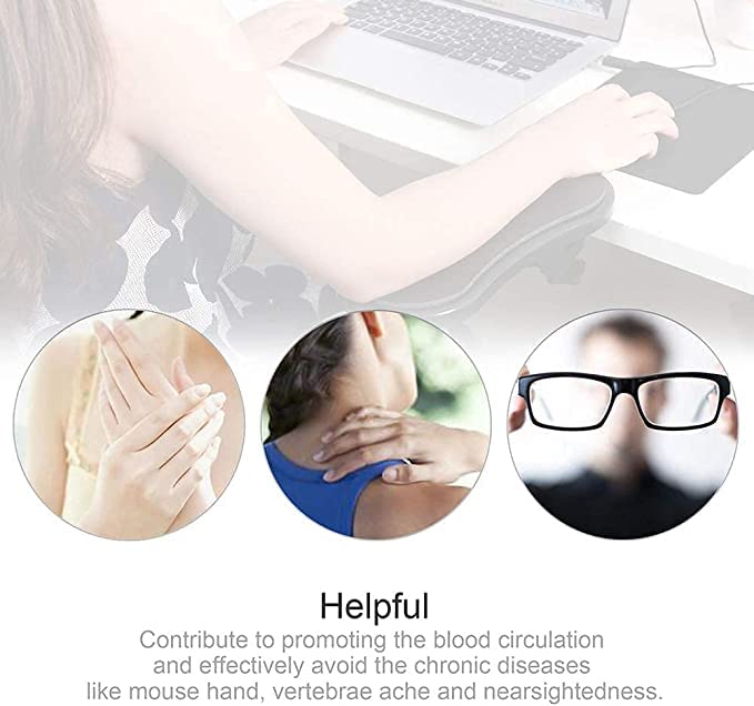 Arm Wrist Rest Support Armrest Desk - Durable Abs & Plastic, 100g Weight | Multi-color, Ergonomic Design For Left Or Right Hand Users, Adjustable 180â° Ball Joint For Enhanced Comfort