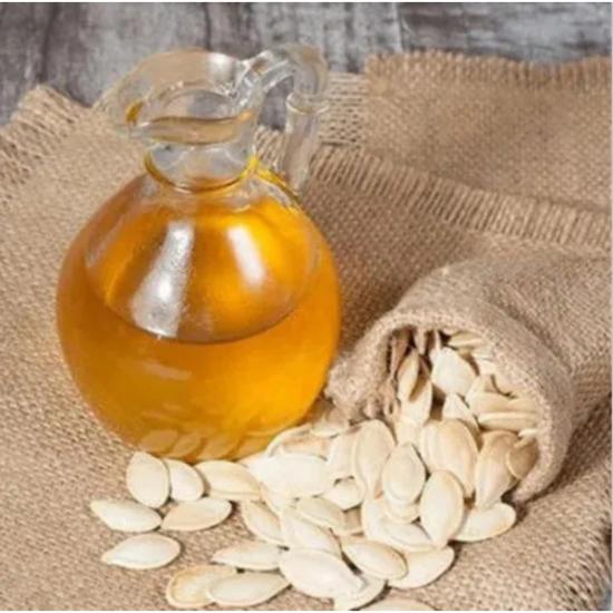 Pumpkin Seed Oil - 500ml Glass Bottle, Cold-pressed Rust Seed Oil | Rich In Fatty Acids & Phytosterols For Heart Health