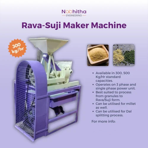 Rava Maker Cum Grader