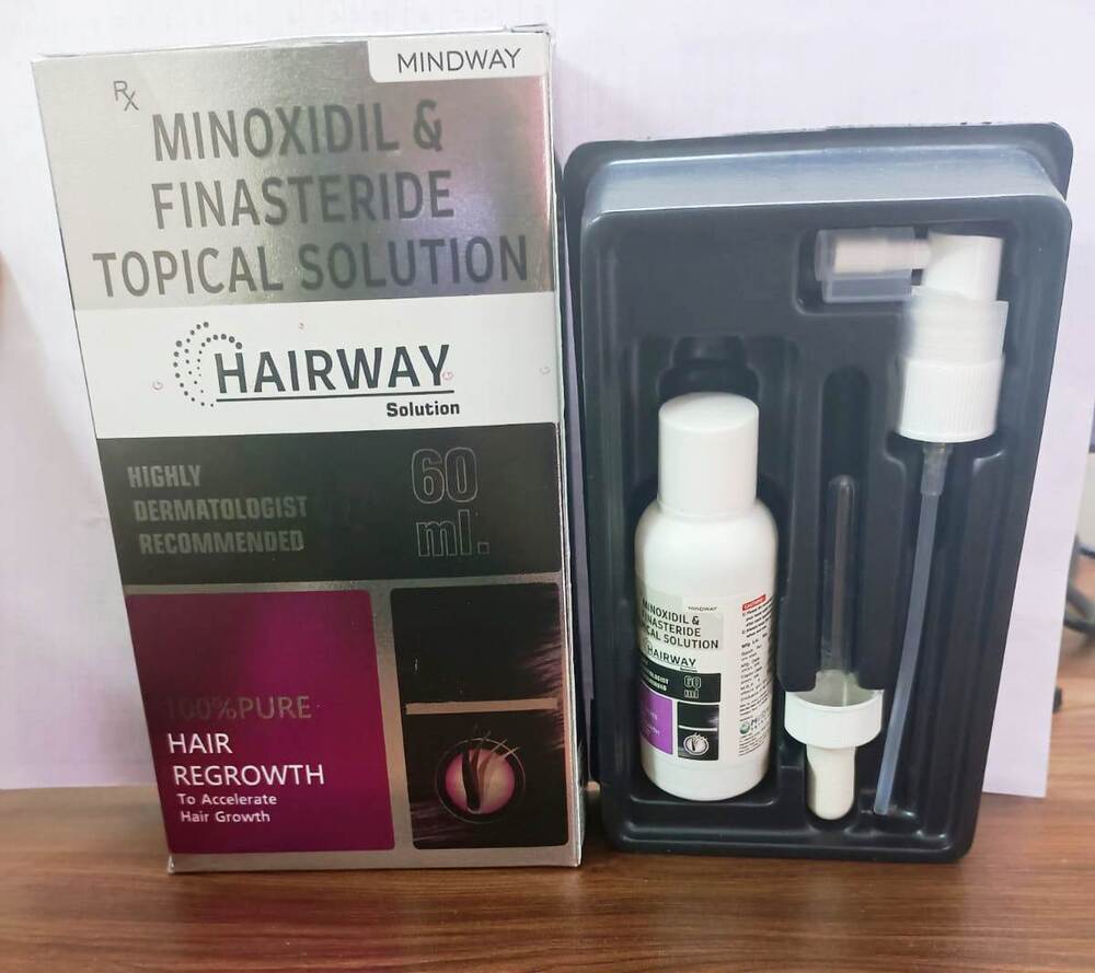 Minoxidil + Finasteride + Solution Base