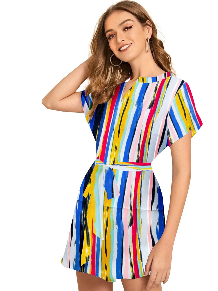 Women Printed One Pic - Color: Multicolor