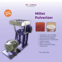 Single Stage Pulveriser Machine