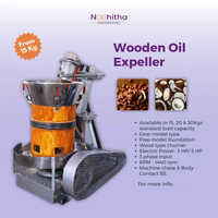 Kachi Ghani Machine-Wooden Cold Press Machine