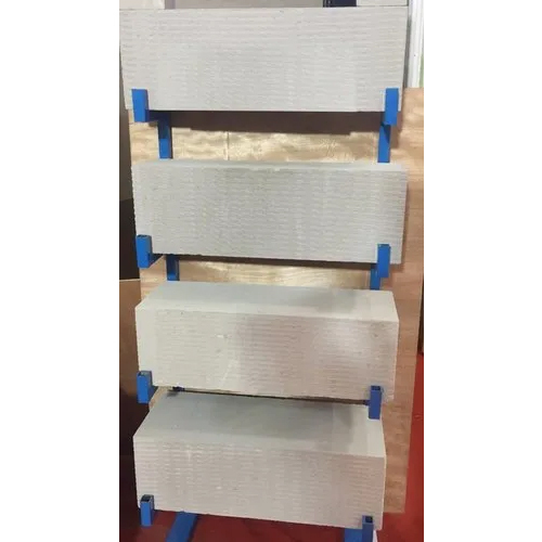 NCL AAC Block - Autoclaved Aerated Concrete, 12x4x2 Inches, Grey Color - Lightweight, Water Resistant, Heat Resistant, Fire Resistant