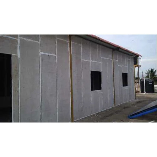 Aerocon Wall Panel - Cement and Fly Ash, 80 kg Weight | Waterproof, Rough Surface Treatment, Durable for Residential and Outdoor Use