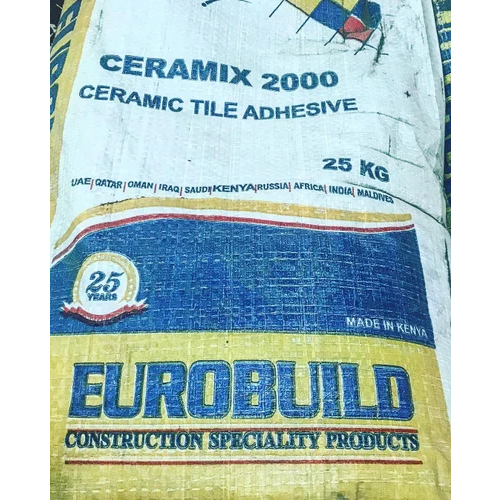 25Kg Eurobuild Tile Adhesive - Color: Off White