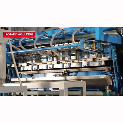 Paper Tray Forming Machine - Color: Blue