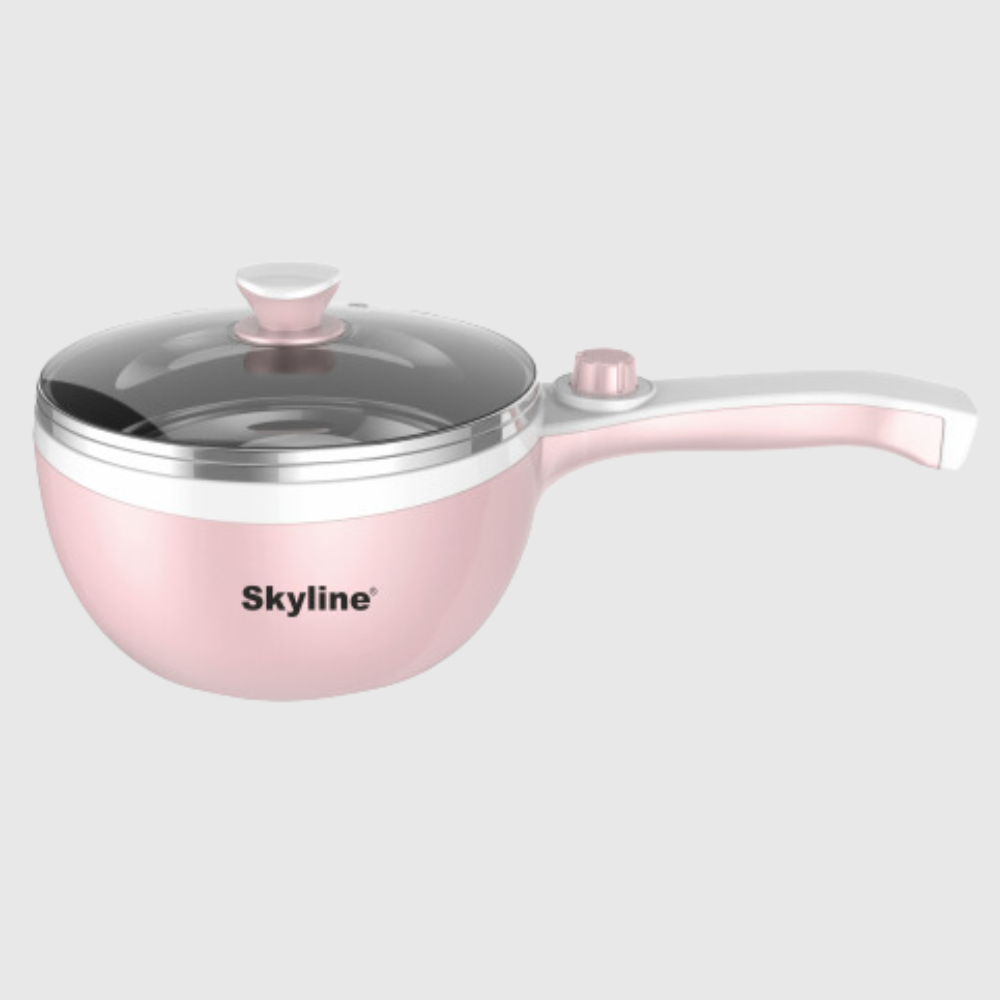 Skyline Multifunction Electric Pan, Adjustable 600-1500W, Versatile Cooking Tool