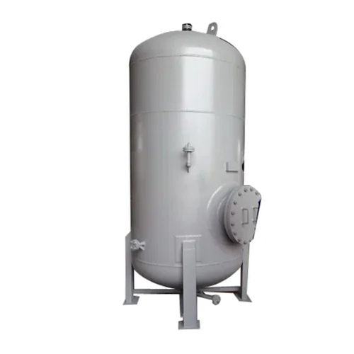 1000 Litre Mild Steel Pressure Vessel - Color: Grey