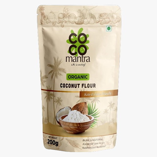 200G Organic Coconut Flour - Color: White