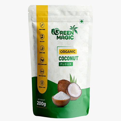 200G Coconut Flour - Color: White