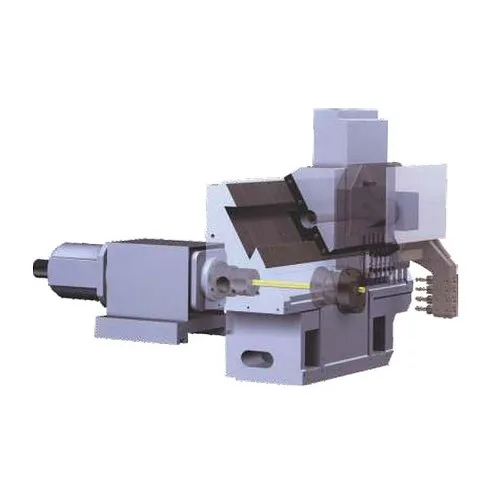 Cosmos Sr-10 J Type C Sliding Head Lathe Machine - Color: White