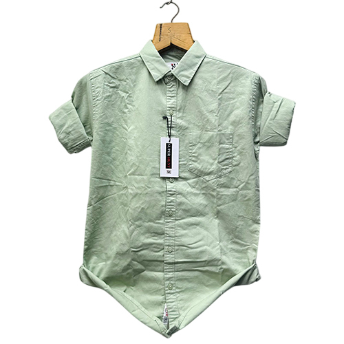 Mens Cotton Shirt - Available in Sizes S, M, L, XL | Modern Print Design, Washable, Comfortable Material, Multiple Colors