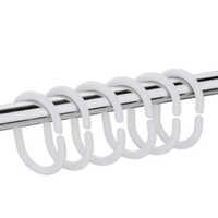 Shower Curtain Ring - Color: White