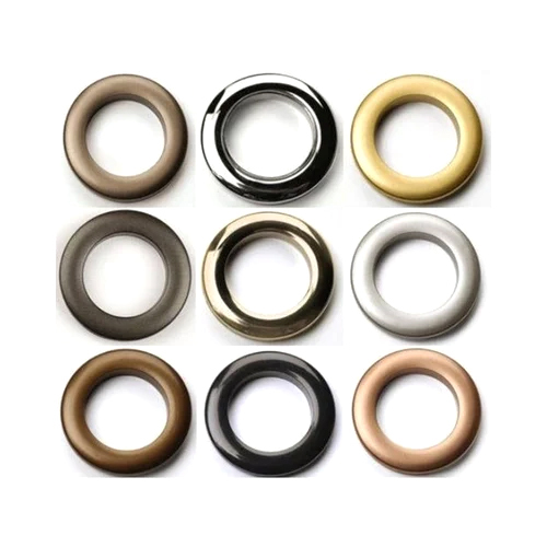 Curtain Round Rings - Color: Multicolor