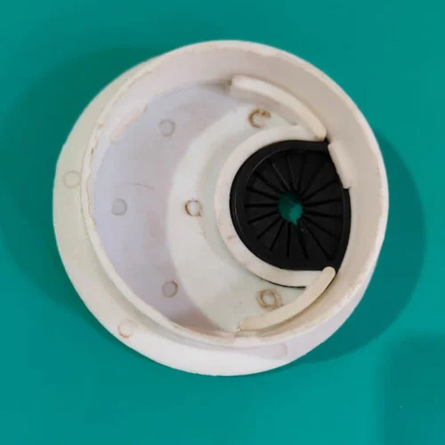 White Plastic Cable Manager - Application: Power Station