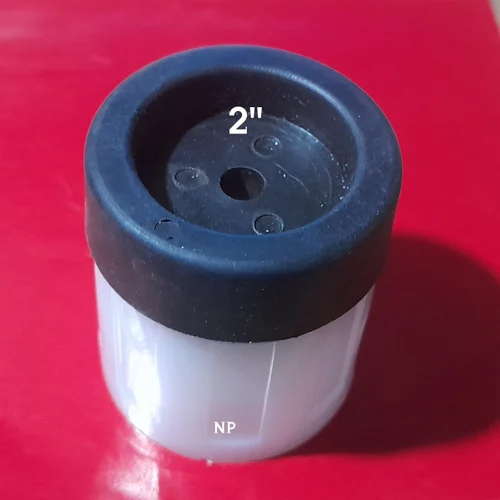 Rubber Door Stop - Color: Black