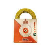 1mm Electrical Polycab Wire - Color: Yellow