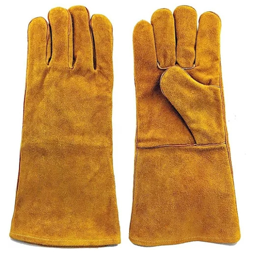 Safety Full Hand Gloves - Design: Plain